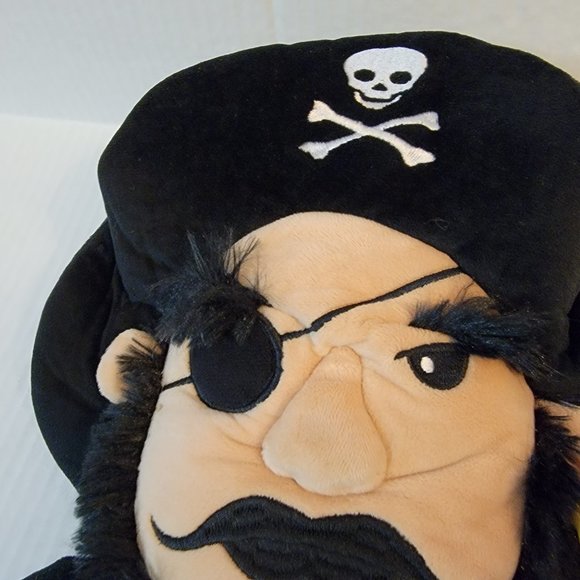 Daphne Pirate Puppet Figure Plush Stuffed Learning Education Toy Eye Patch 14” - Picture 3 of 8